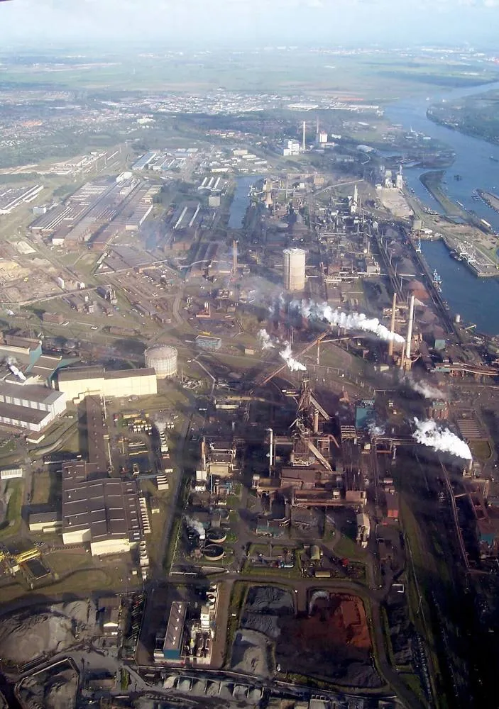 Velsen-Noord: IJmuiden hoogovens 20050928 40441